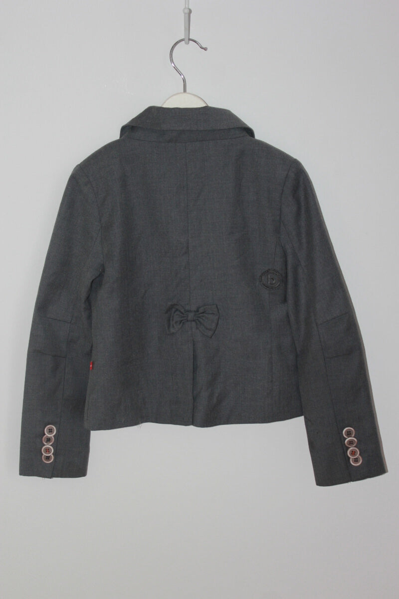 tweedehands grijze blazer voor een meisje in maat 110 van bengh