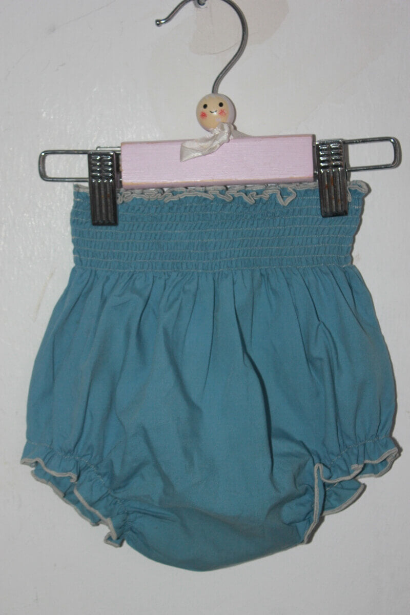 tweedehands katoenen zomers blauw setje in maat 74 voor een baby meisje van mi pequeno lucas