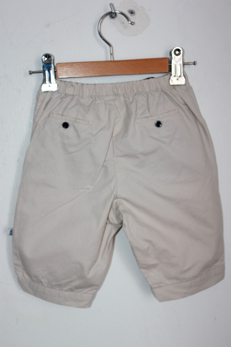 tweedehands katoenen zomerse beige lange broek van jacadi in maat 68 voor een baby jongen
