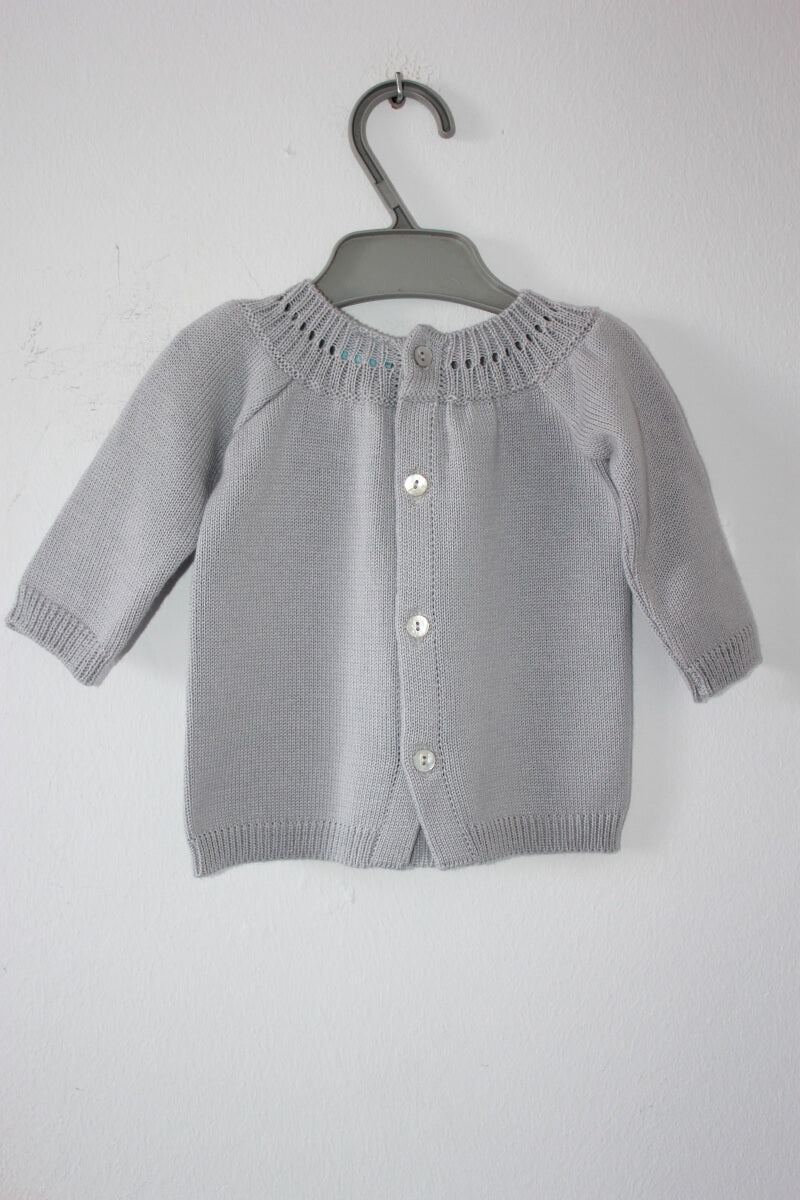 tweedehands-lichtgrijze-trui-paloma-de-la-o-maat-62-baby-meisje