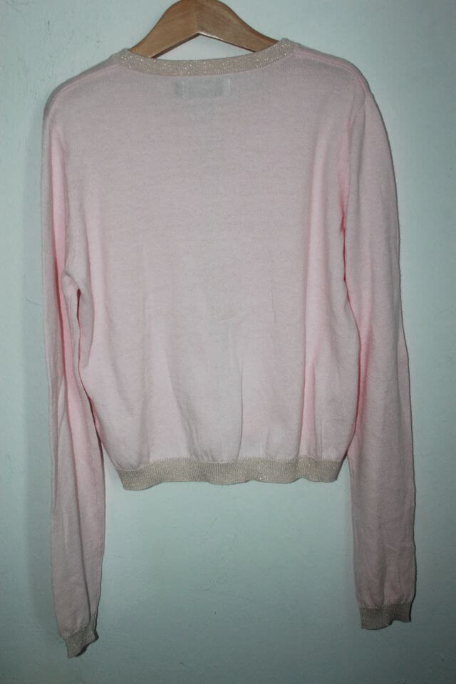 lichtroze-goud-glitter-vest-maat-152-jean-bourget