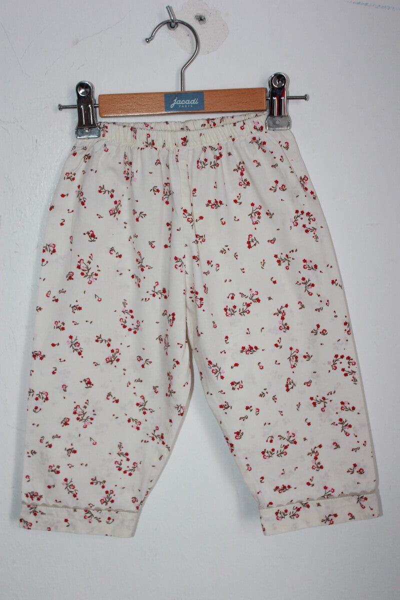 tweedehands gebloemde pyama baby meisje maat 86 sylvie thiriez