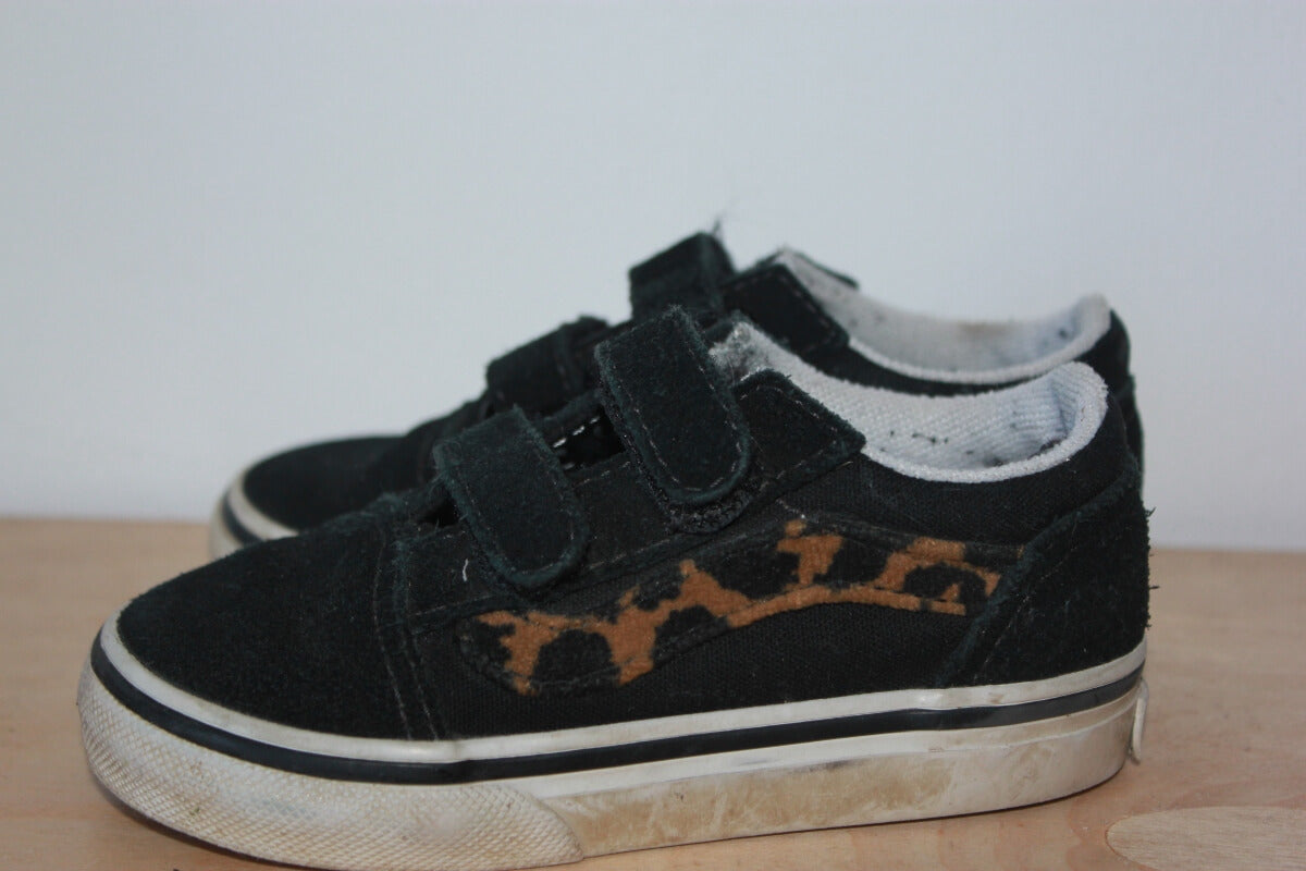 tweedehands-schoenen-luipaardprint-vans-meisje-maat-22