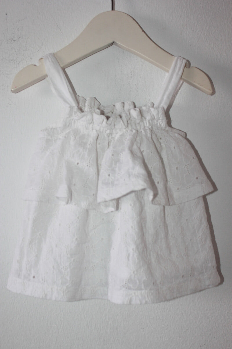 tweedehands-wit-zomers-topje-maat-68-baby-meisje-tao