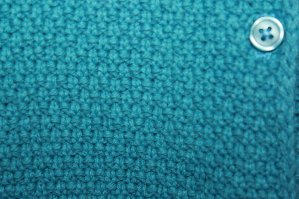 tweedehands turquoise vest in maat 68 voor een baby meisje van tex
