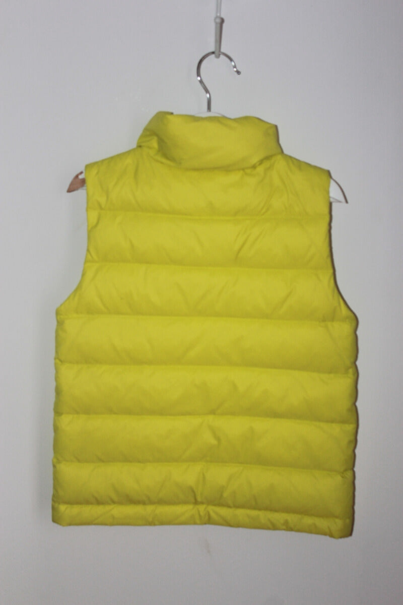 tweedehands gele bodywarmer van bonpoint voor een jongen in maat 104