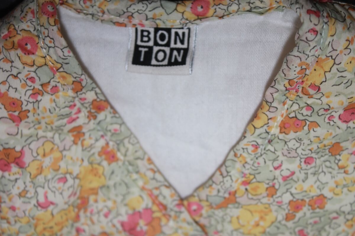 preloved liberty slaapzak in multicolour van bonton in maat 0-6 maanden voor een baby meisje