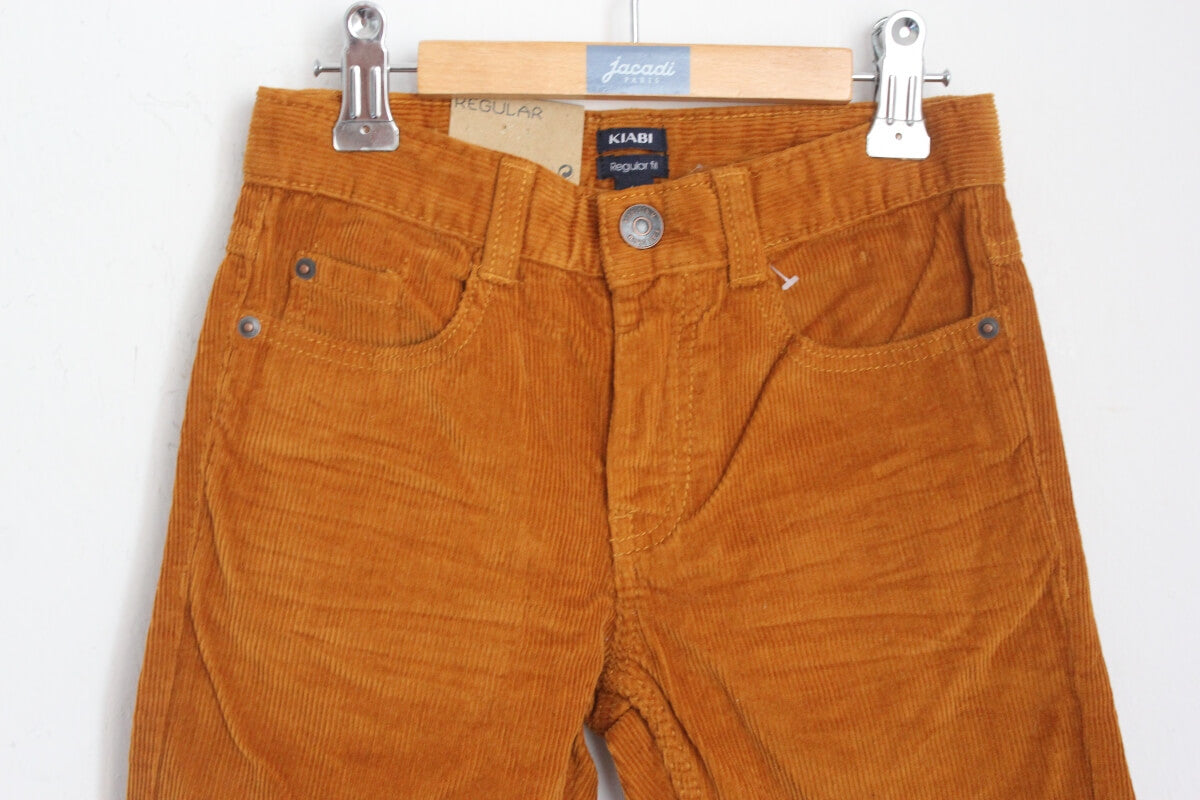 lange-broek-maat-116-ribfluweel-cognac-kiabi