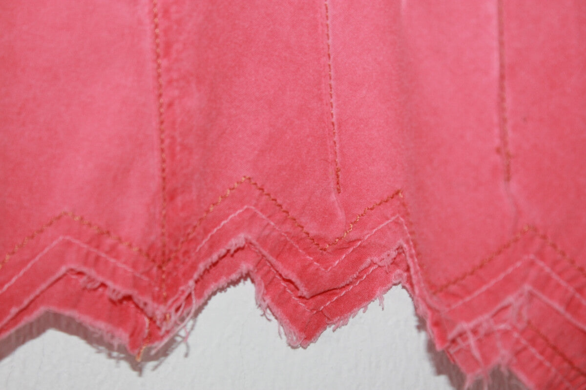 tweedehands-koraalroze-zomerse-rok-maat-128-replay