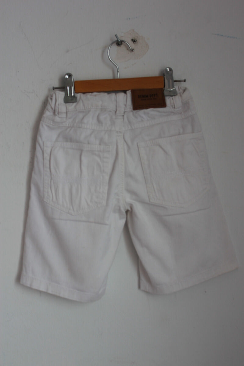 preloved ecru bermuda van tex maat 116  voor jongen 