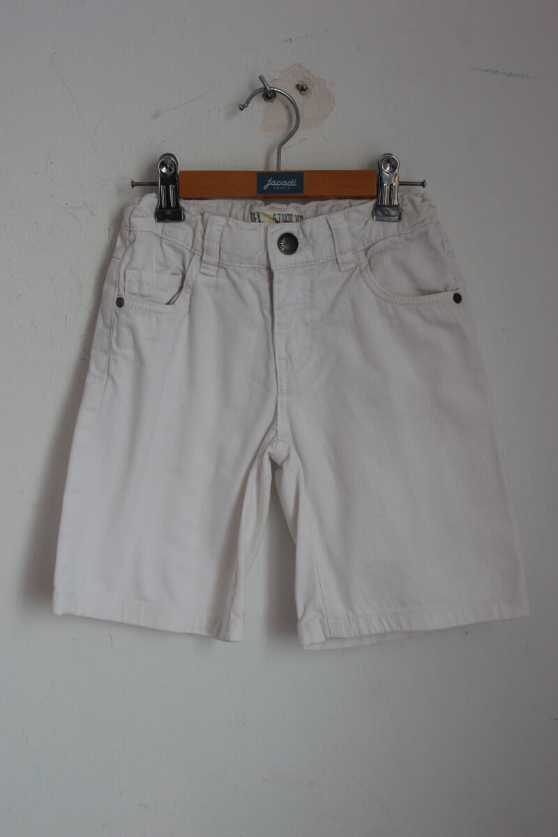 preloved ecru bermuda van tex maat 116  voor jongen 