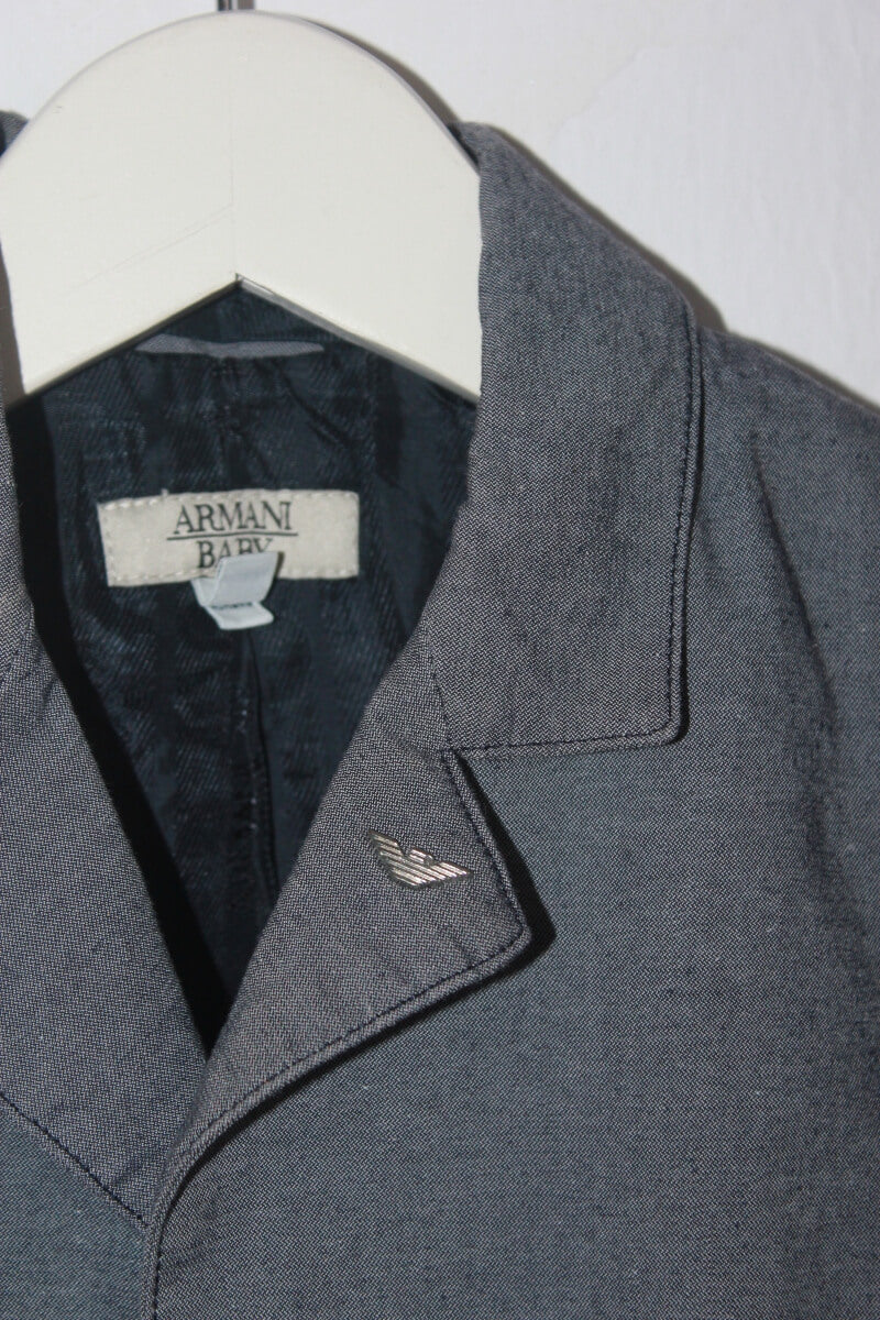 tweedehands katoenen blauwe blazer in maat 92 voor een jongen van armani