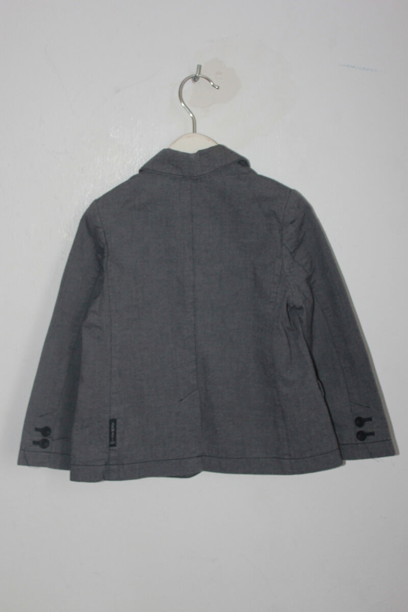 tweedehands katoenen blauwe blazer in maat 92 voor een jongen van armani