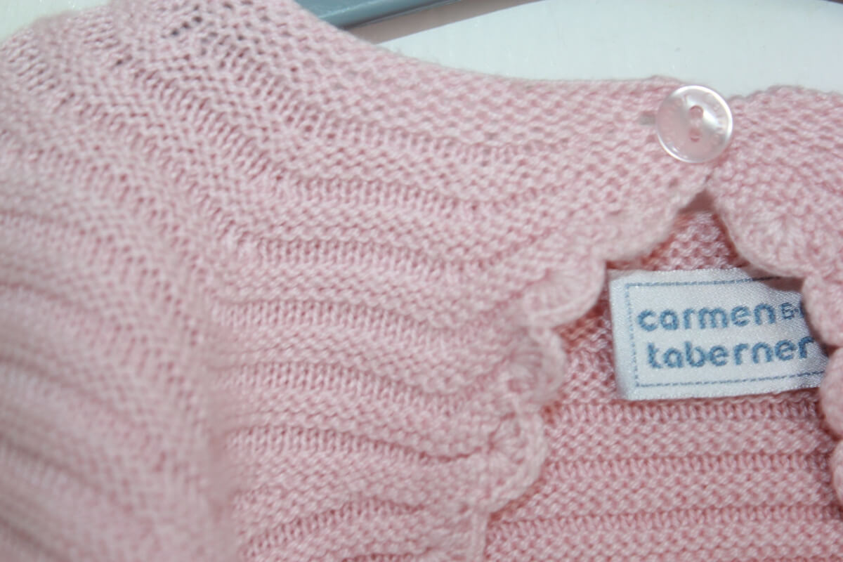 tweedehands roze bolero vestje in maat 62 van Carmen Taberner