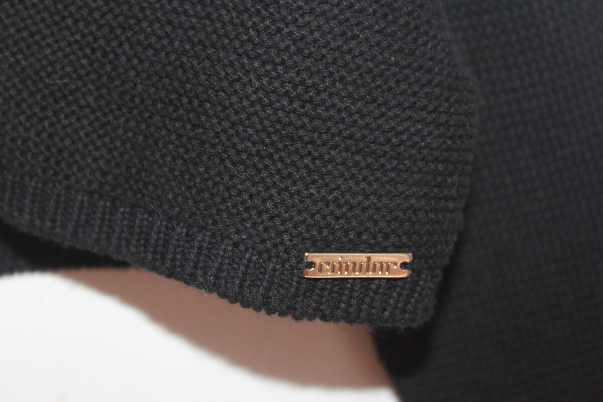 tweedehands katoenen zwart bolero vestje in maat 92 voor een meisje van condor