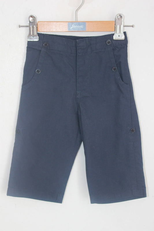 tweedehands donkerblauwe unisex lange broek in maat 68 van cyrillus