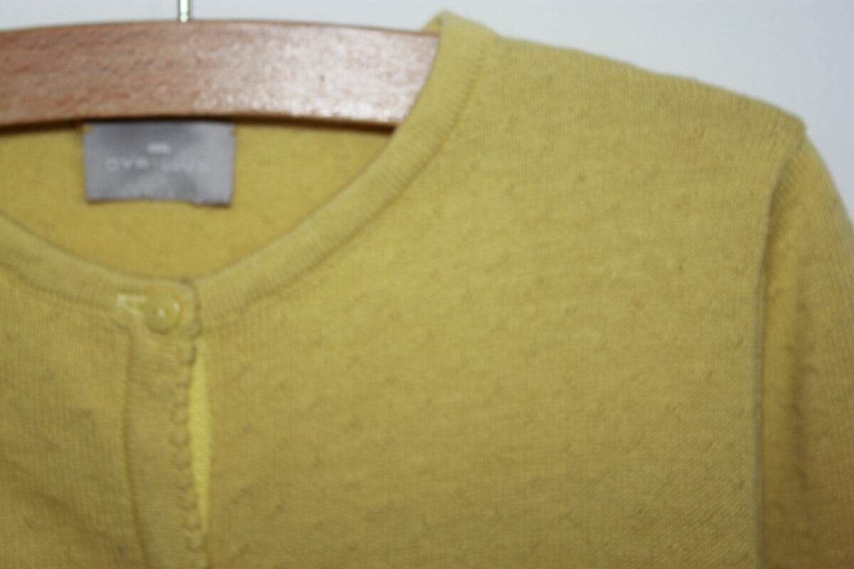 tweedehands geel vest in maat 104 voor een meisje van cyrillus