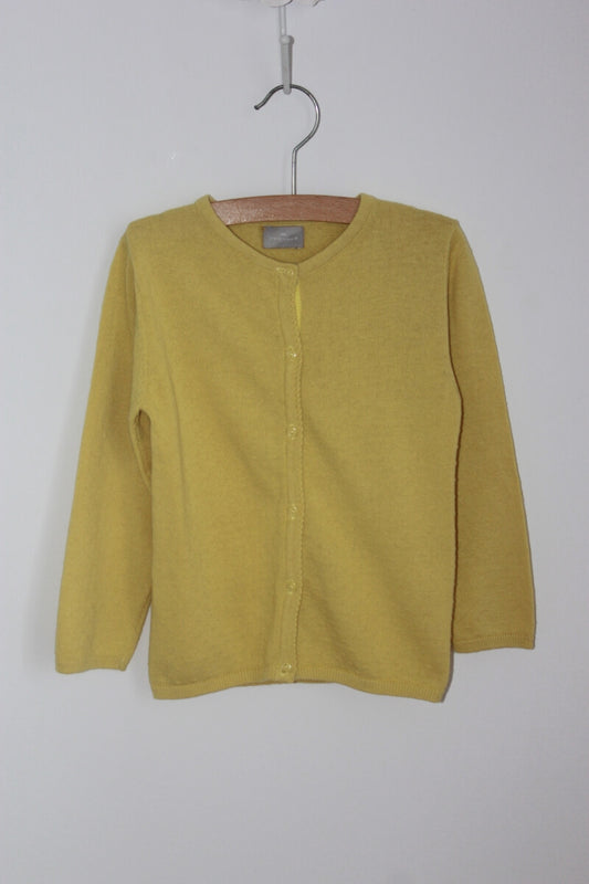 tweedehands geel vest in maat 104 voor een meisje van cyrillus