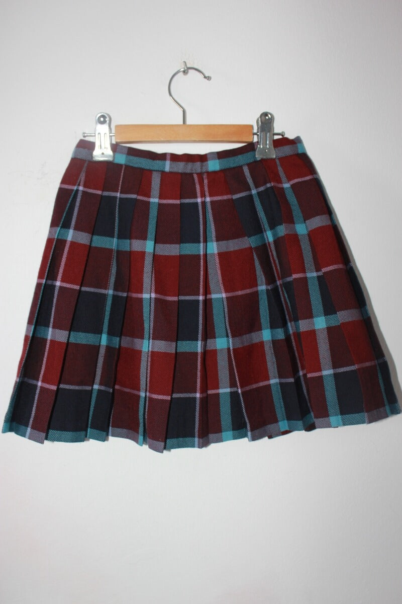 tweedehands-geruite-rok-maat-128-meisje-cacharel