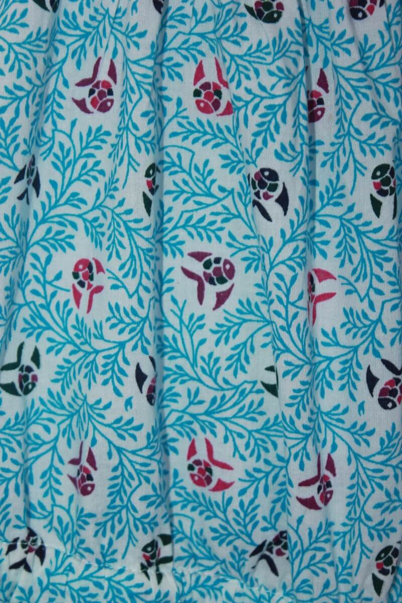 tweedehands katoenen korte zomerse jumpsuit in multicolour, maat 3-4 jaar voor een meisje van monoprix