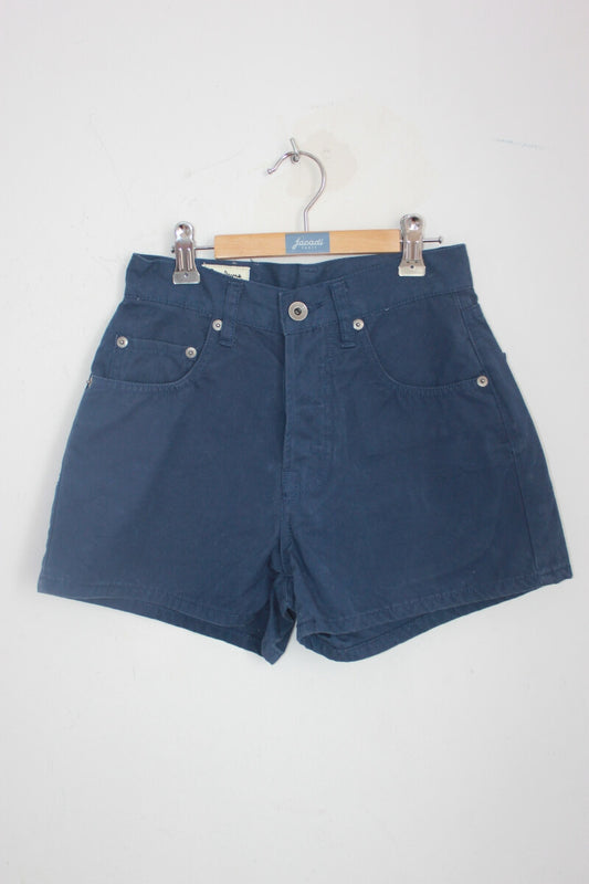 tweedehands katoenen donkerblauwe korte broek voor een meisje in maat 164 van pepe jeans