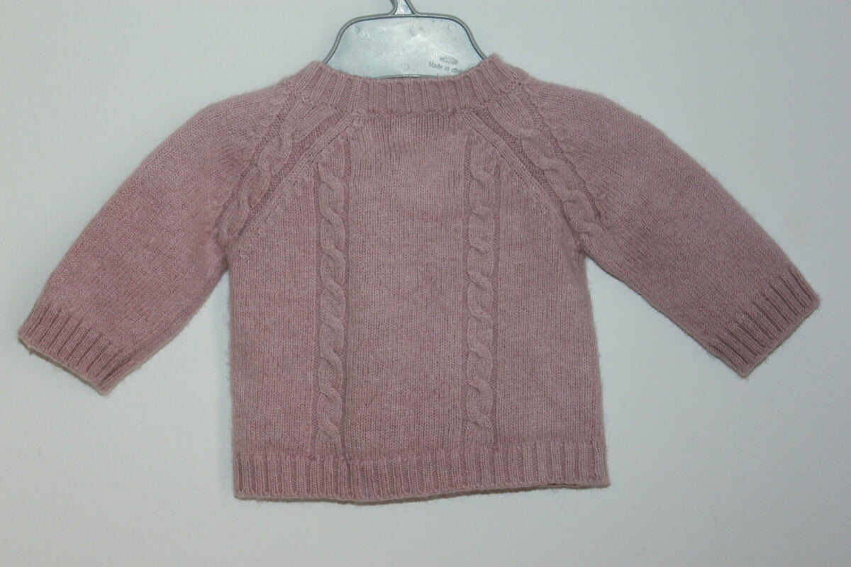 tweedehands roze vestje in maat 50 van vert baudet voor een baby meisje 