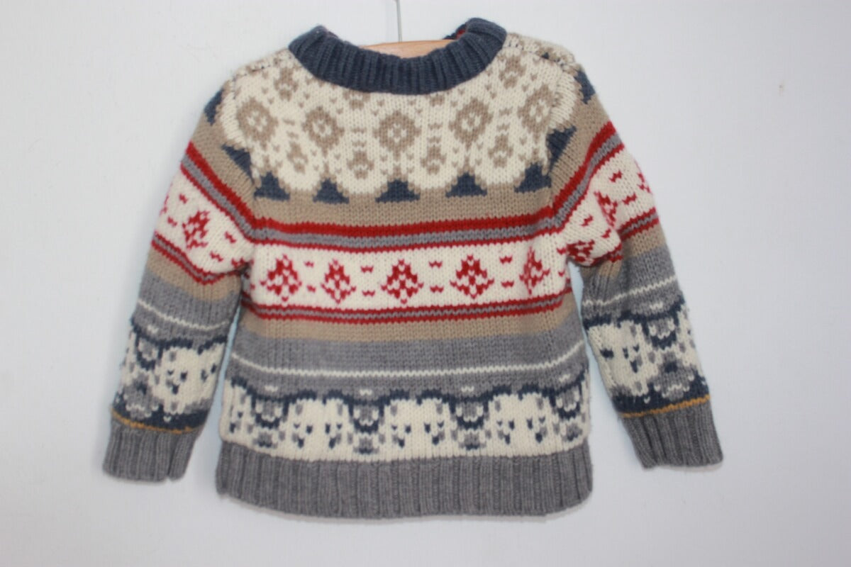 tweedehands-vest-ritssluiting-maat-92-ikks