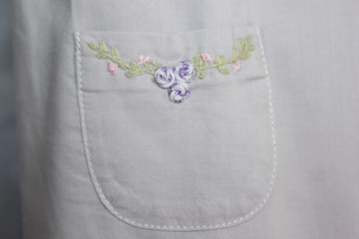 tweedehands katoenen zomerse mouwloze gesmockte lila jurk van jacadi in maat 86