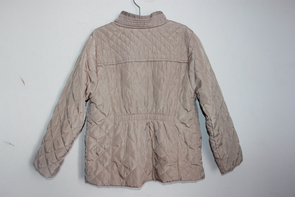 preloved-beige-jas-tussenseizoen-maat-116-meisje-zara