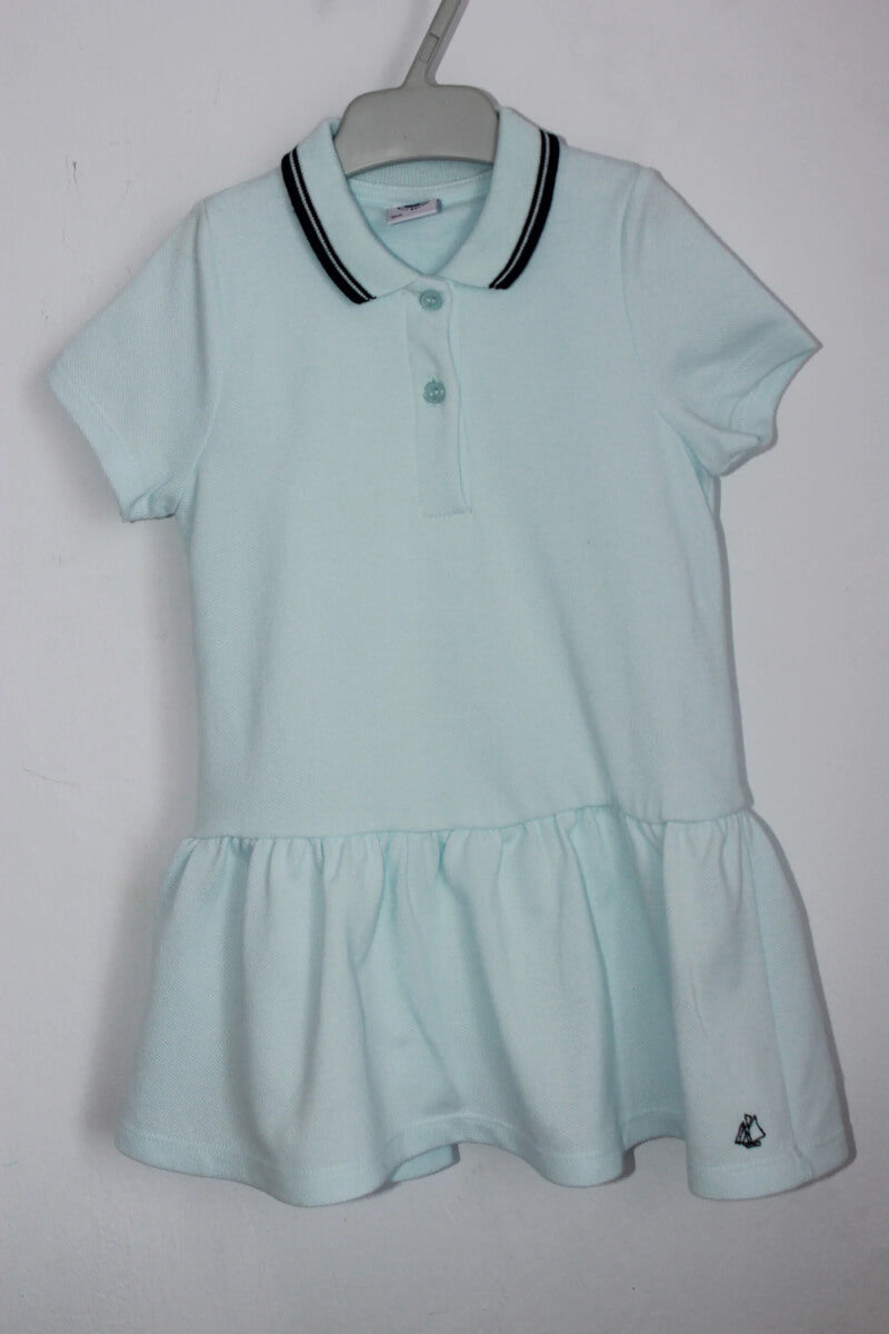 blauwe-jurk-korte-mouwen-maat-80-petit-bateau