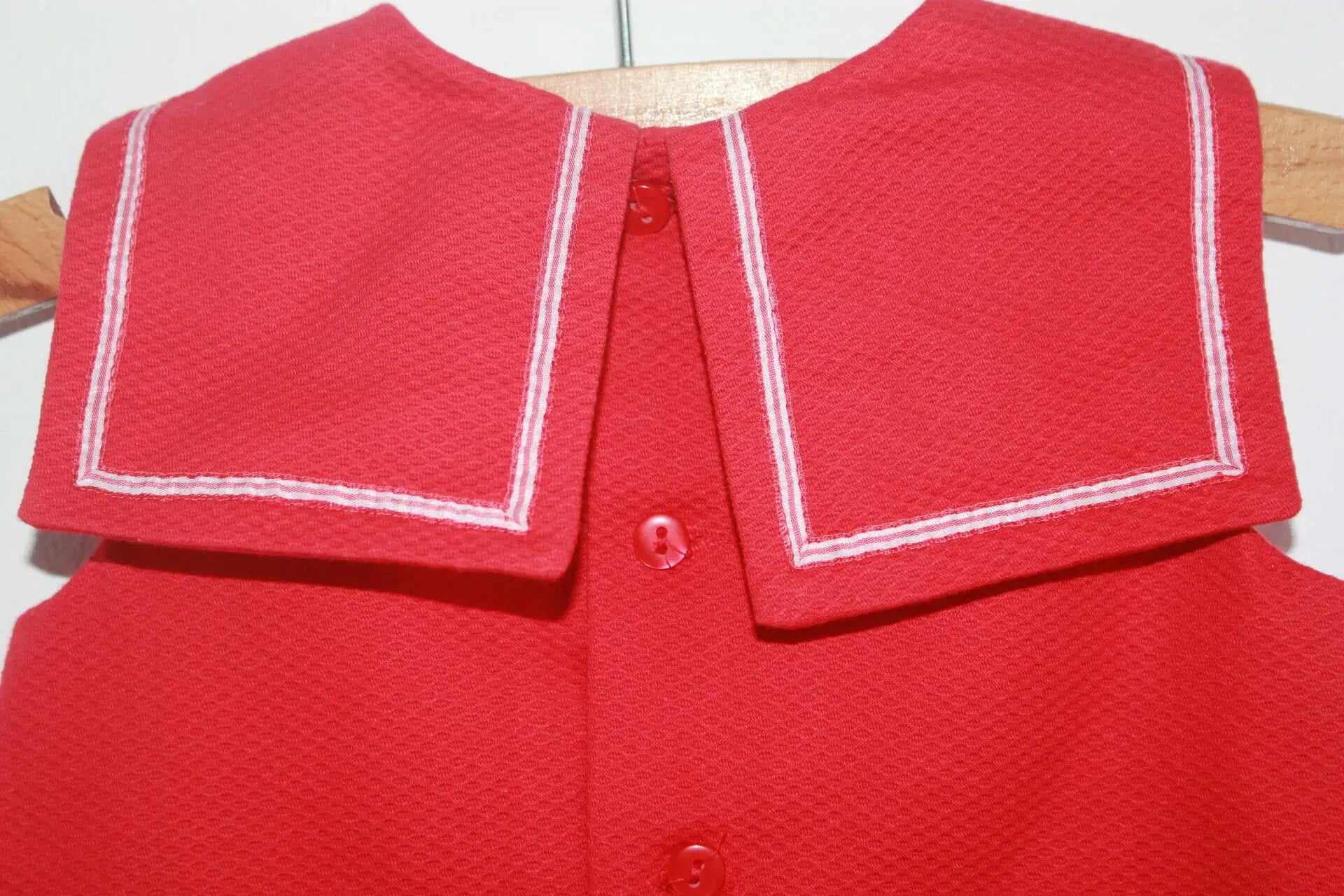 tweedehands-zomerse-rood-witte-matrozenjurk-zonder-mouwen-maat-74-baby-meisje-zara