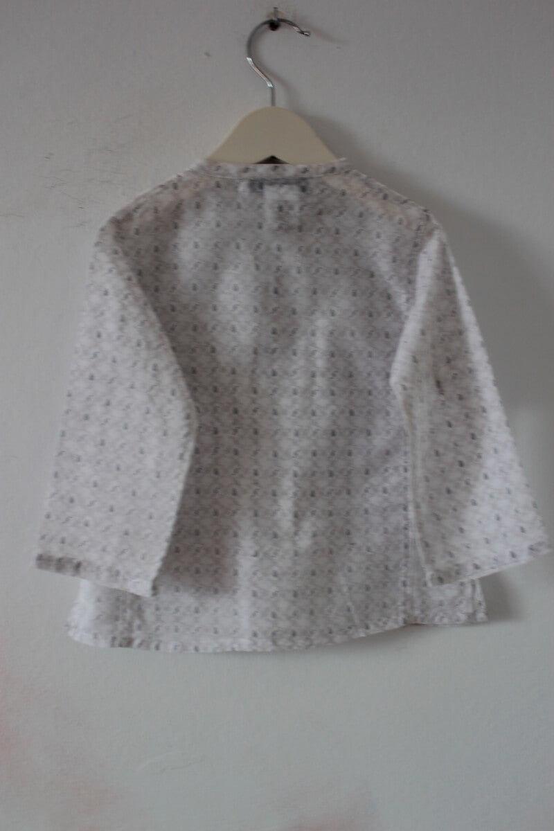 tweedehands-overhemd-schelpjes-zonder-kraagje-lange-mouwen-maat-86-normandie-zomercollectie