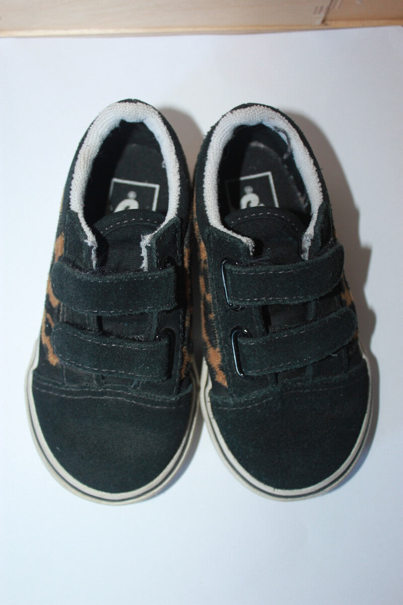 tweedehands-schoenen-luipaardprint-vans-meisje-maat-22