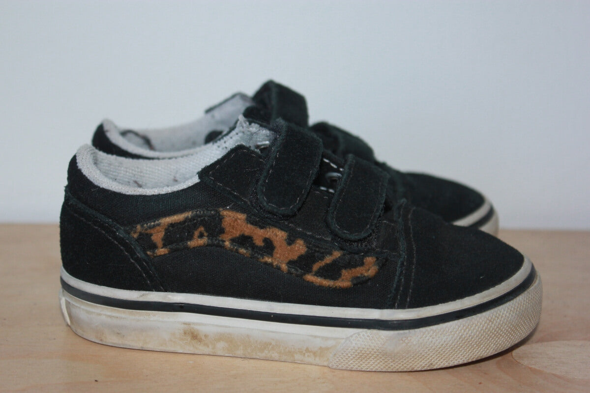 tweedehands-schoenen-luipaardprint-vans-meisje-maat-22