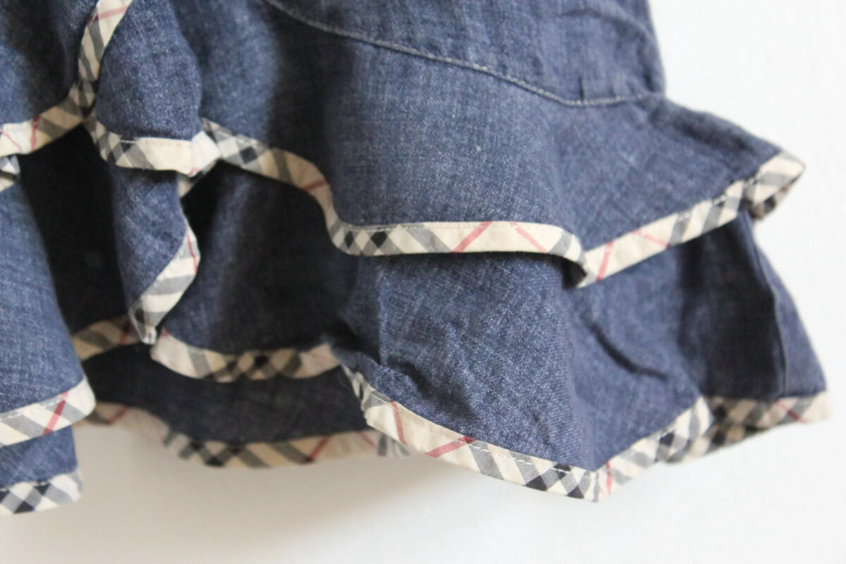 tweedehands-blauwe-linnen-mouwloze-jurk-maat-80-baby-meisje-burberry